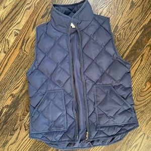 J Crew Quilted Puffer Vest 92465 Medium M